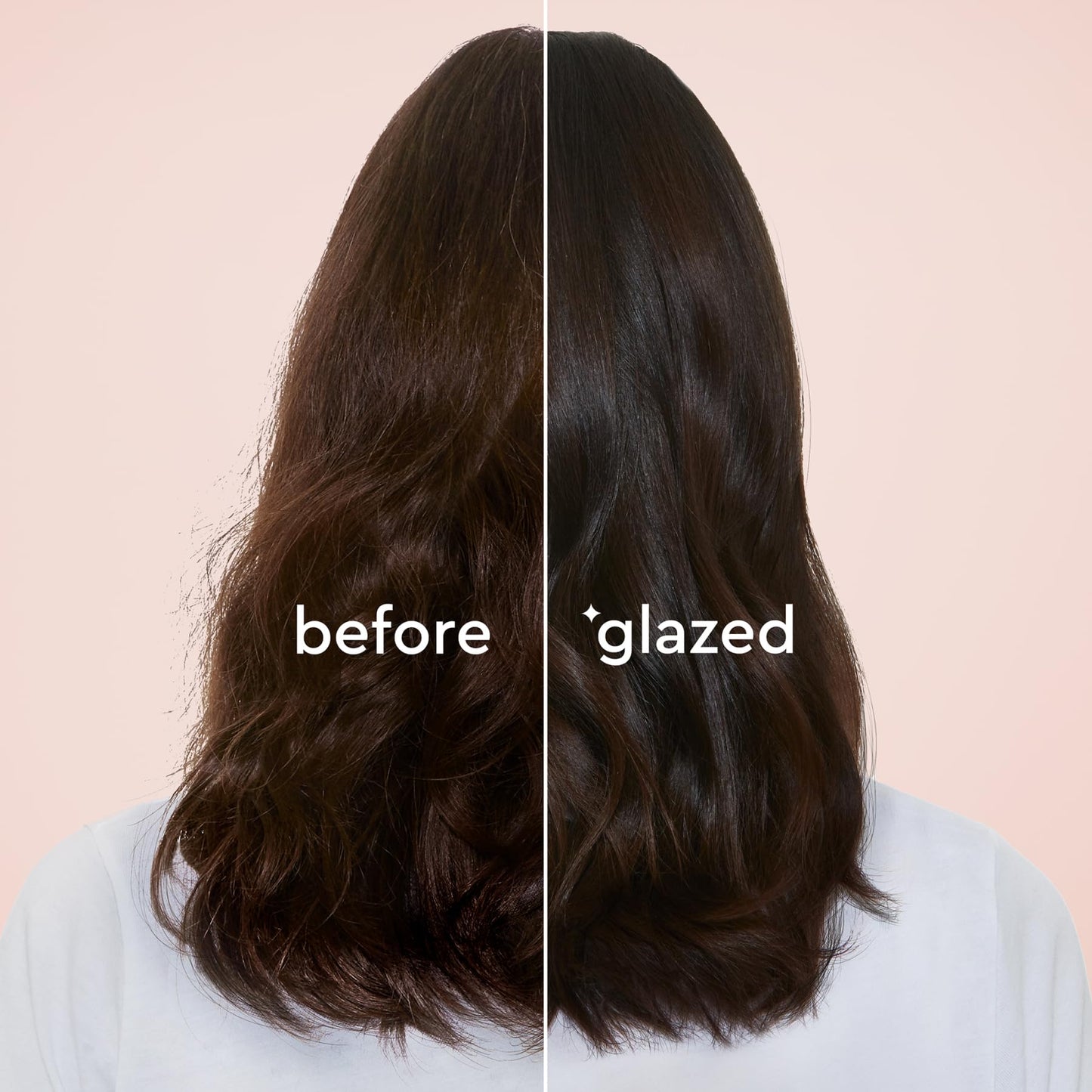 Glaze Super Gloss Color Conditioning Gloss – Blazing Brown for Medium to Dark Brown Hair – Rinse Out Semi-Permanent Hair Gloss for Unbleached, Natural Hair
