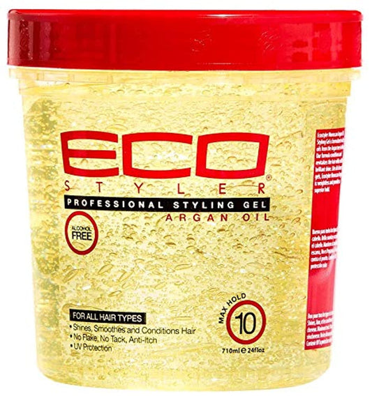 Eco Style Styling Gel, Argan Oil, 24 Ounce