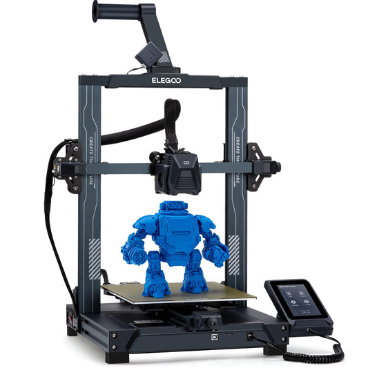 ELEGOO Neptune 3 Pro 3D Printer with Auto Bed Leveling, Dual-Gear Direct Extruder, Dual Lead Screw Drive, Removable Capacitive Screen,8.85x8.85x11in Large Printing Size