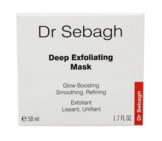 Dr Sebagh Deep Exfoliating Mask | Luxury Hydrating Face Mask | Gentle Exfoliation for Smooth and Radiant Skin | Anti-Aging, Anti-Stress | Clears and Evens Skin Tone - 50ml