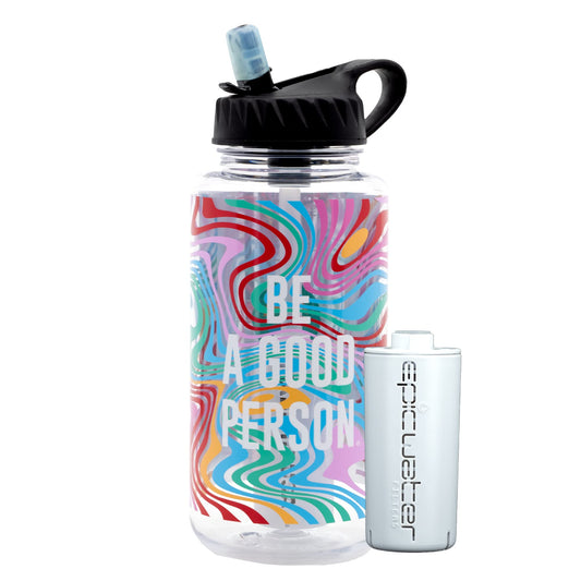 Epic Water Filters Nalgene OG Water Bottle with Filter, USA Made, BPA Free, Removes 99.99% Tap Water Contaminants, Forever Chemicals