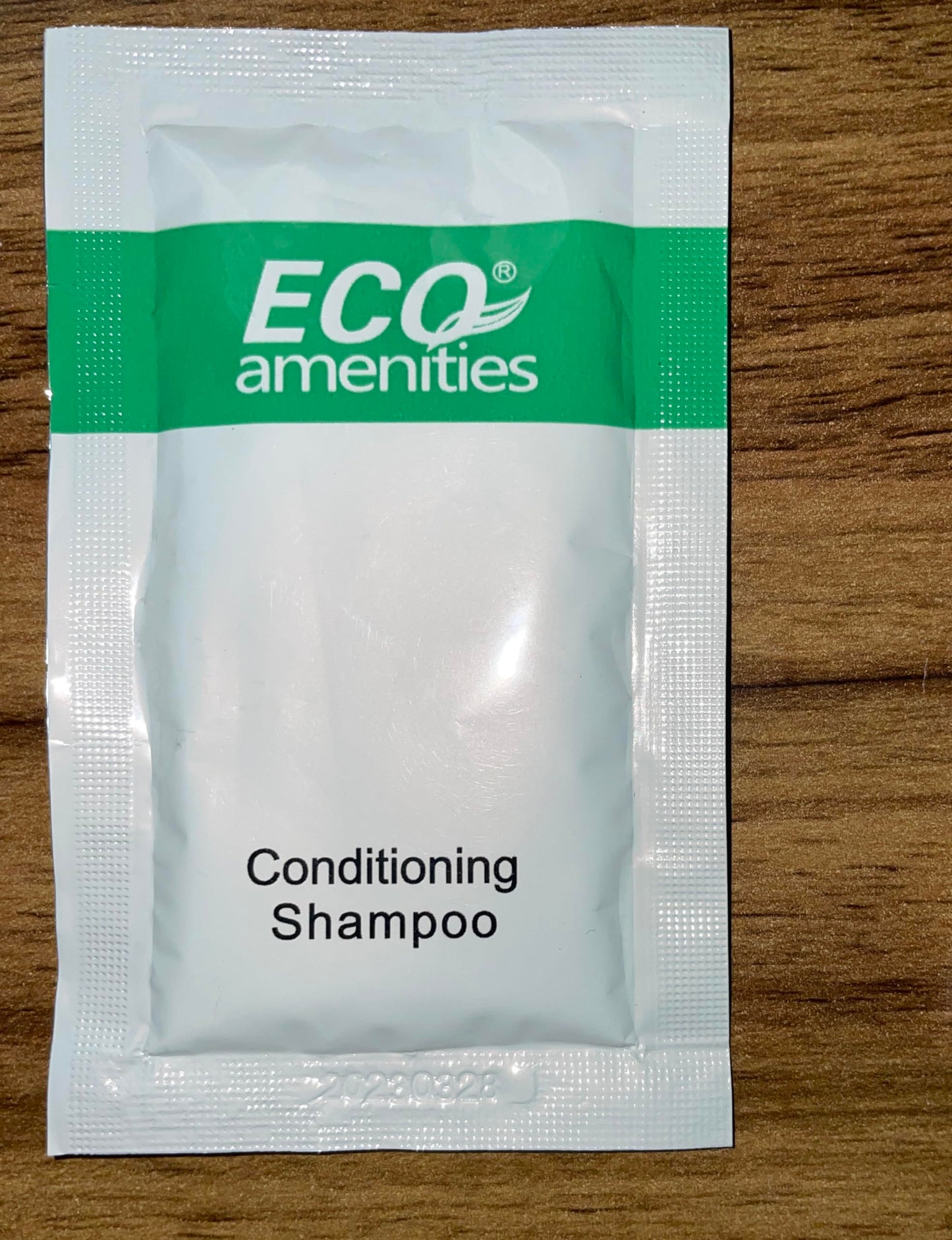 ECO Sachet Individually Wrapped Travel Toiletries, Bulk Mini Hotel Shampoo and Conditioner 2in1 10ml (100 pk)