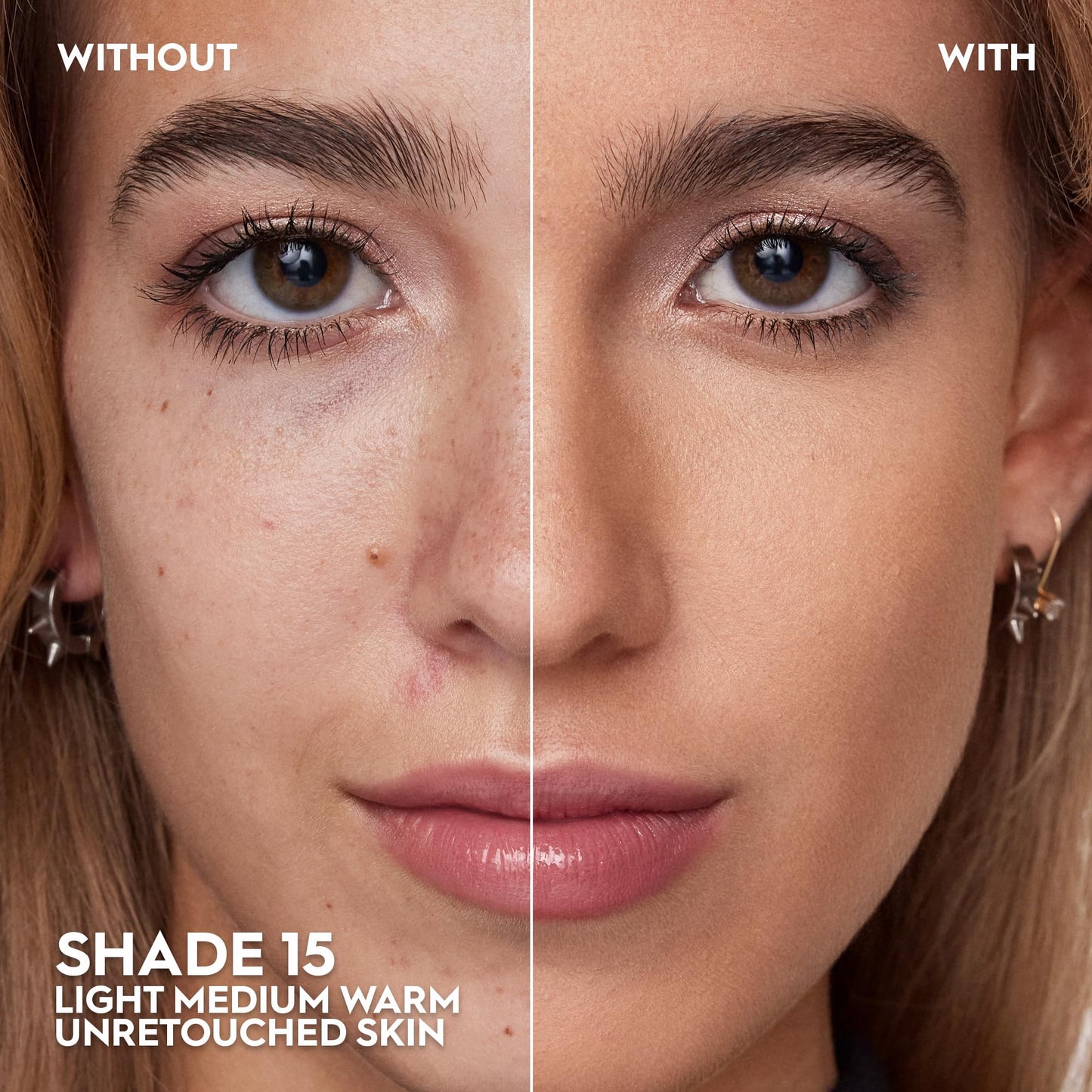 Urban Decay Face Bond Self-Setting Waterproof Foundation, Medium Coverage, Natural Matte Finish, 3% Niacinamide Serum Improves Skin Texture Feel, Transfer-Resistant, Sweat-Proof, Blurs Skin - Shade 15