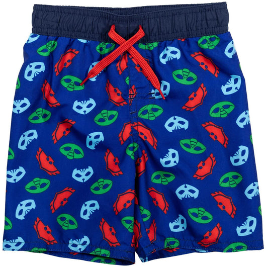 Dreamwave PJ Masks Gekko Catboy Owlette Toddler Boys Swim Bathing Suit Blue 3T