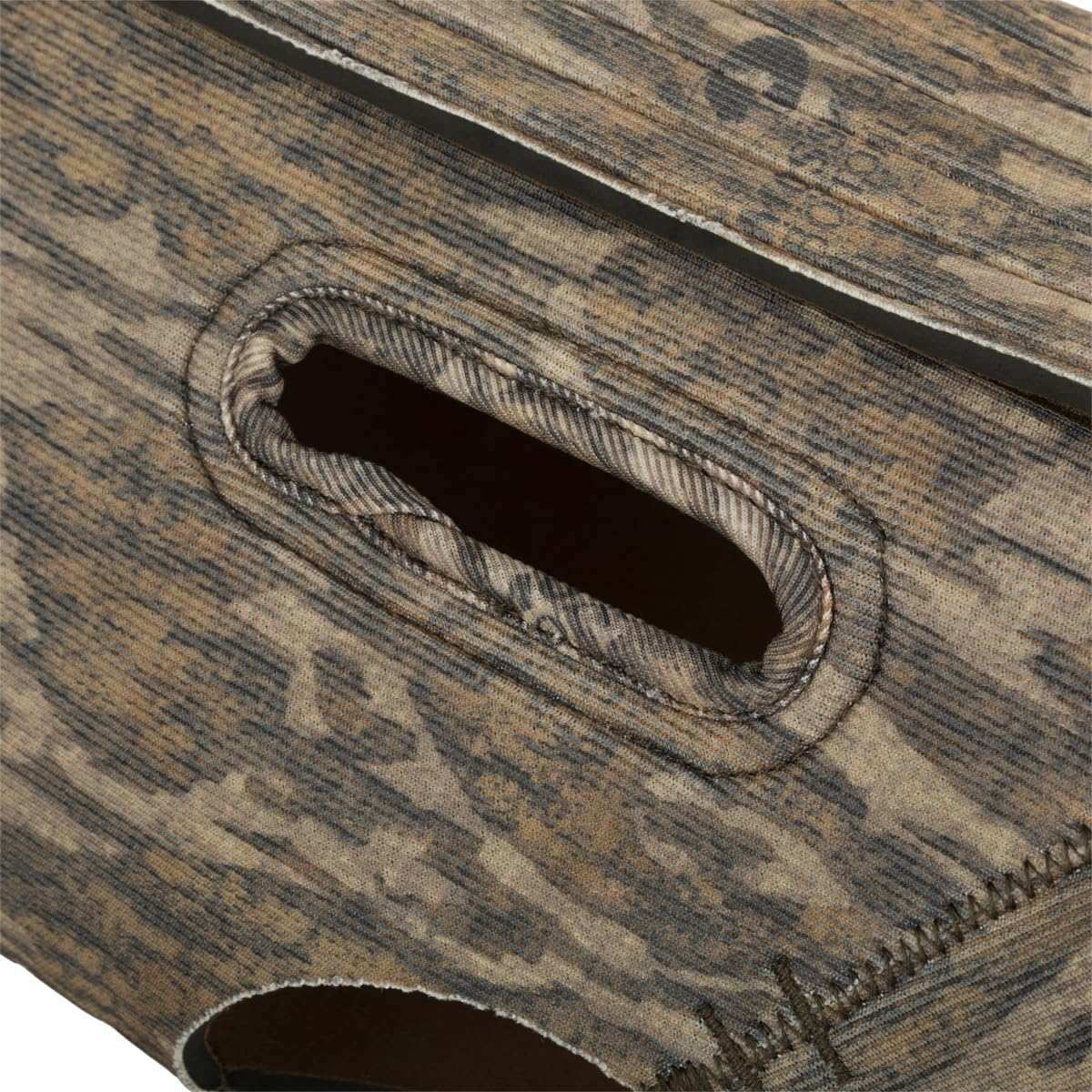Drake Waterfowl Adjustable Neoprene Dog Vest, Camo Hunting Vest for Dogs (Mossy Oak Bottomland, Large)