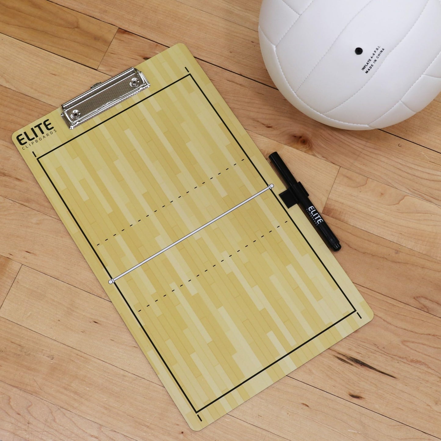 Elite Clipboards Dry Erase Coaches Clipboards | Basketball, Baseball, Soccer, Football, Hockey, Volleyball, Lacrosse (Volleyball)