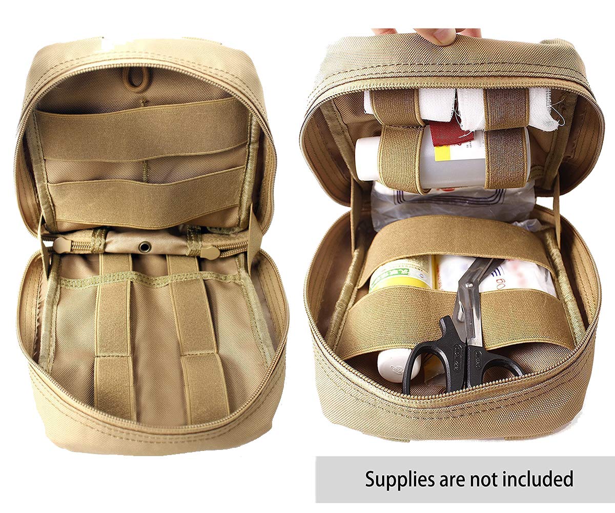 EMT Pouch MOLLE Ifak Pouch Tactical MOLLE Medical First Aid Kit Utility Pouch Carlebben