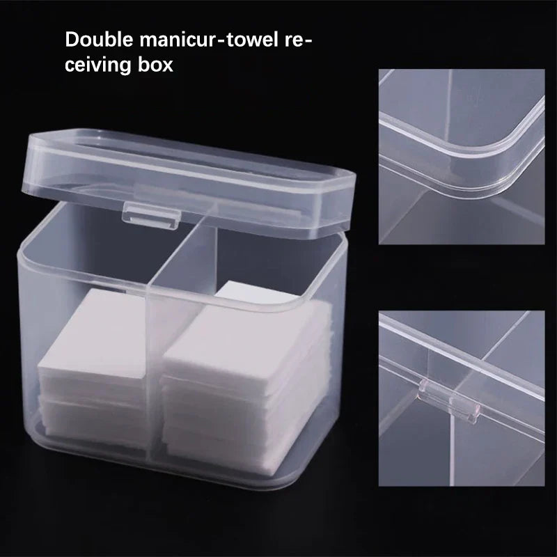 Double-Compartment Beauty Storage Box