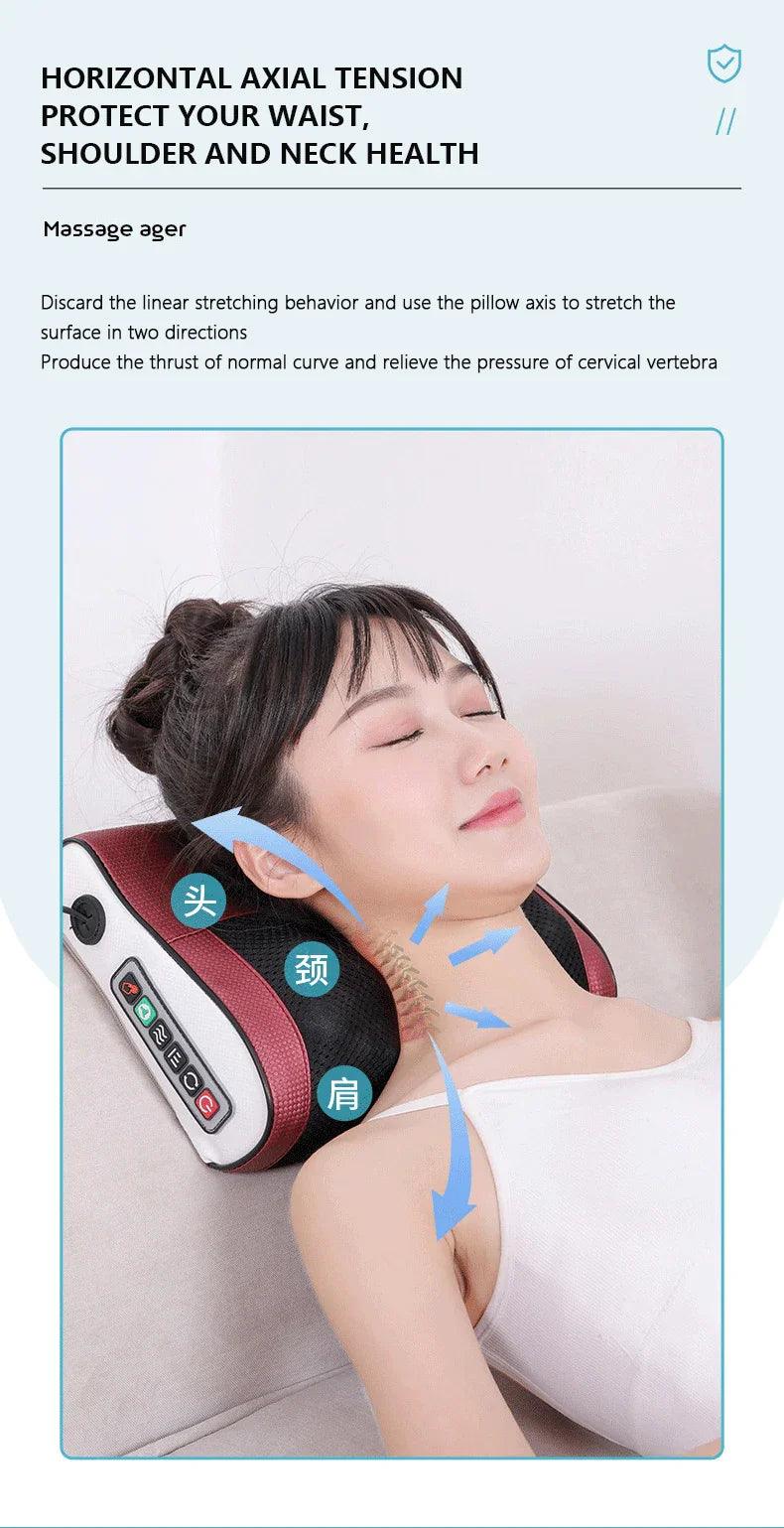 Electric Neck Massager Pillow