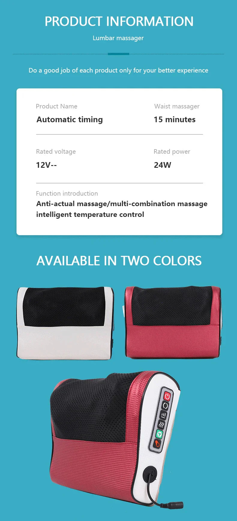 Electric Neck Massager Pillow